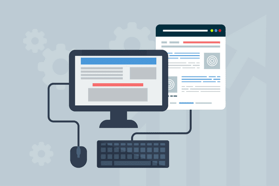 Image de présentation de la prestation de création d'un site en One-Page.
