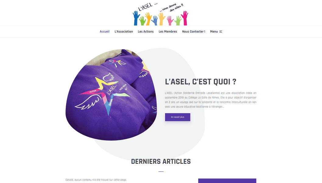Screenshot1 ASEL Nîmes