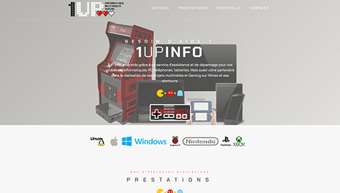 Thumbs Projet 1UP Info
